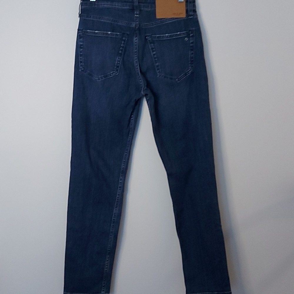 Rag & Bone Rosa Mid Rise Destressed Straight Leg Jeans Size 24 - Picture 3 of 8